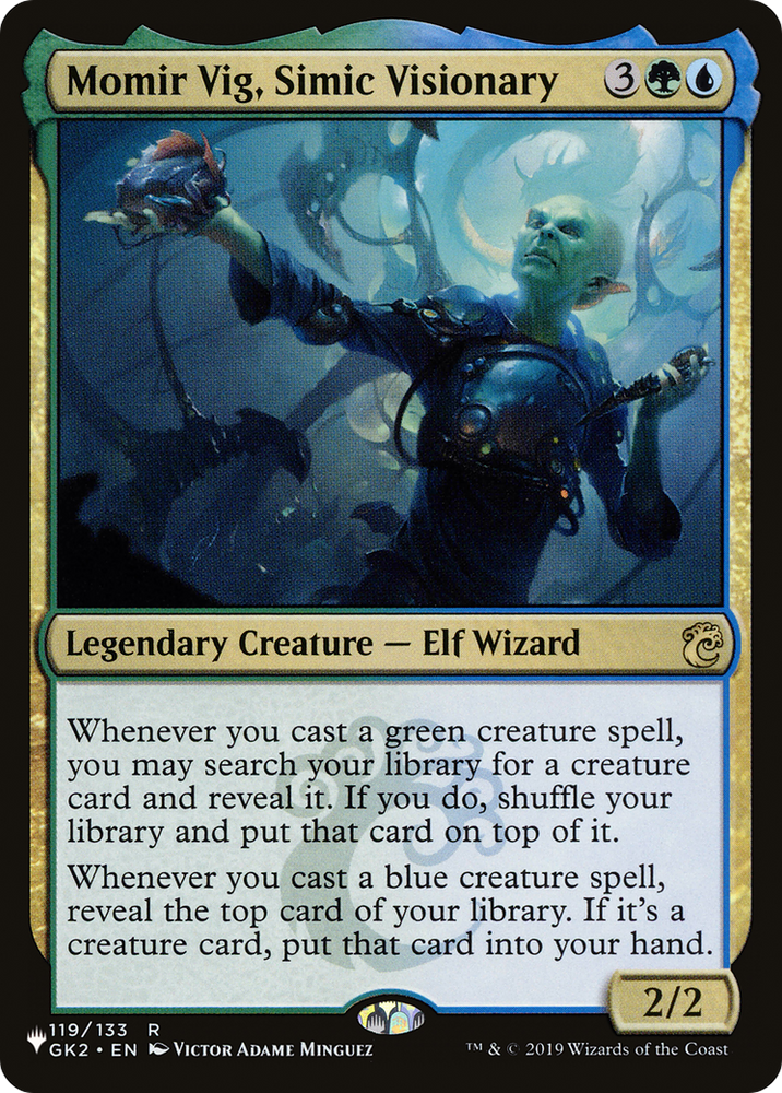 Momir Vig, Simic Visionary [The List] Magic: The Gathering