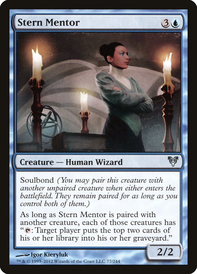 Stern Mentor [Avacyn Restored] Magic: The Gathering