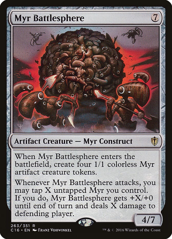 Myr Battlesphere [Commander 2016] Magic: The Gathering