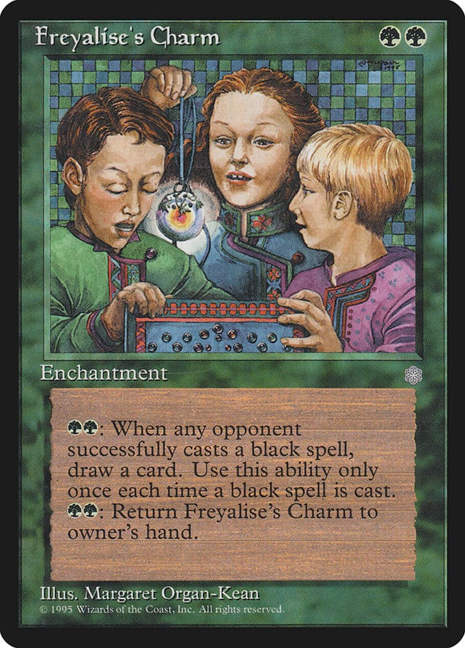 Freyalise's Charm [Ice Age] Magic: The Gathering