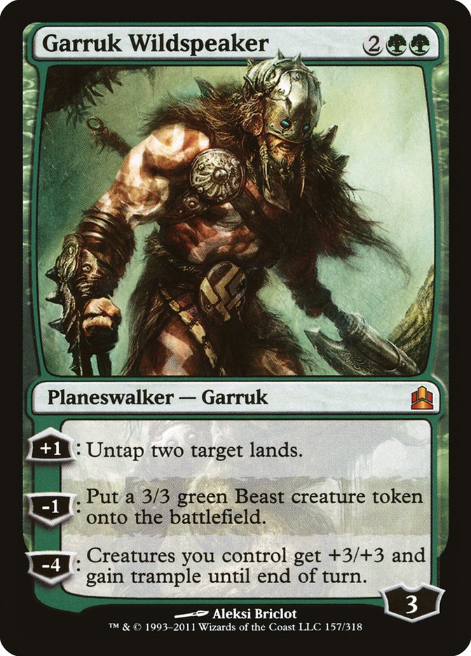 Garruk Wildspeaker [Commander 2011] Magic: The Gathering