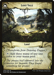 Dowsing Dagger // Lost Vale [Ixalan Prerelease Promos] Magic: The Gathering