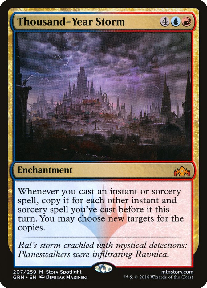 Thousand-Year Storm [Guilds of Ravnica] Magic: The Gathering