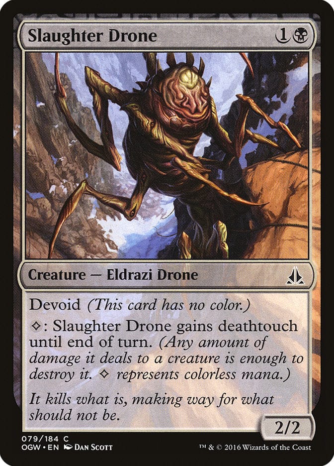 Slaughter Drone [Oath of the Gatewatch] Magic: The Gathering
