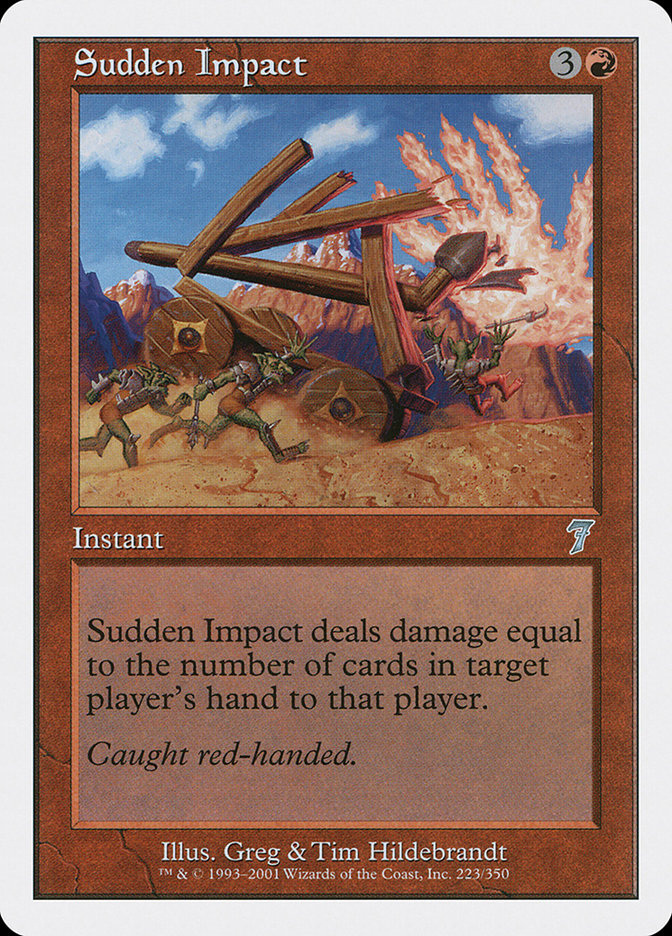 Sudden Impact [Seventh Edition] Magic: The Gathering