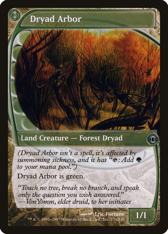 Dryad Arbor [Future Sight] Magic: The Gathering