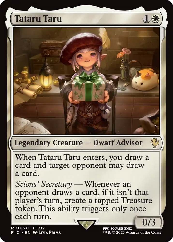 Tataru Taru [FINAL FANTASY Commander] Magic: The Gathering