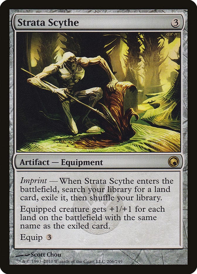 Strata Scythe [Scars of Mirrodin] Magic: The Gathering