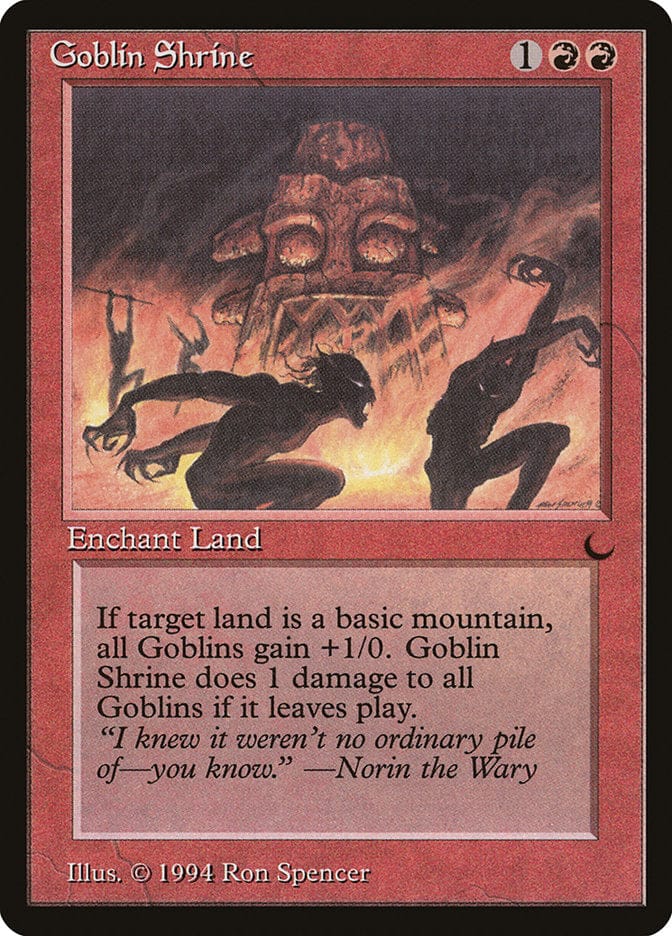 Goblin Shrine [The Dark] Magic: The Gathering
