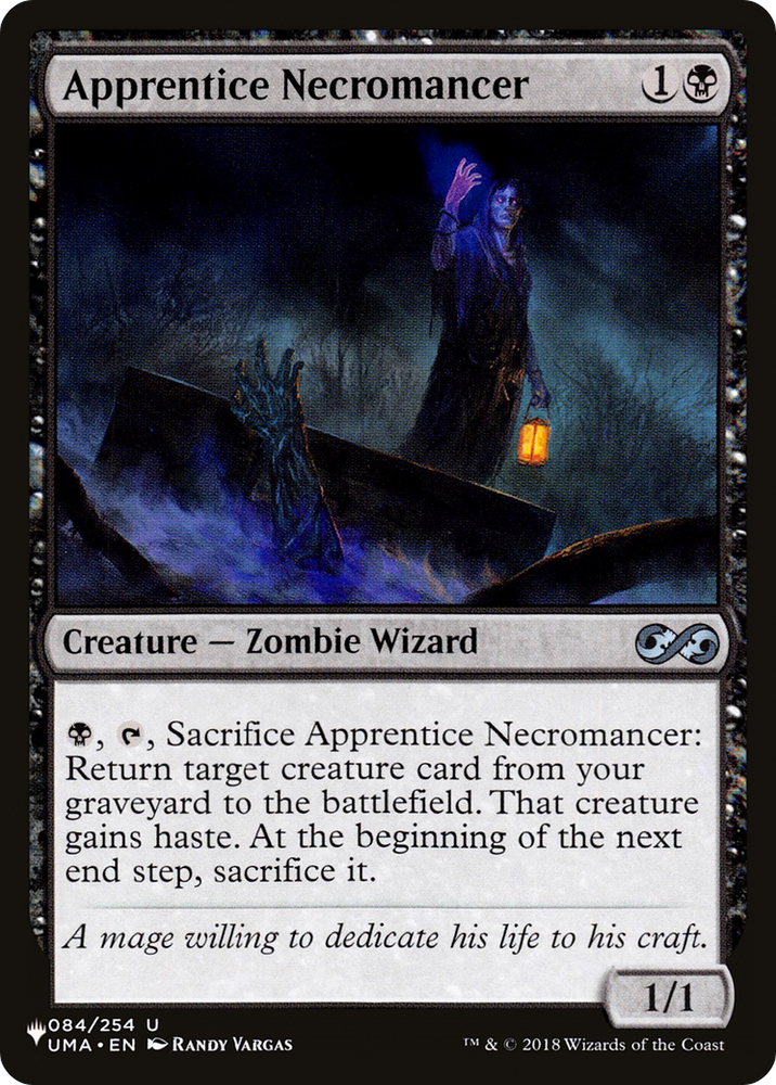 Apprentice Necromancer [The List] Magic: The Gathering