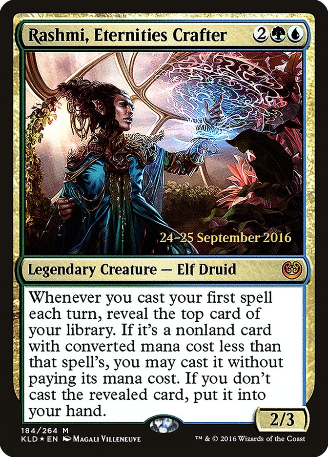 Rashmi, Eternities Crafter [Kaladesh Prerelease Promos] Magic: The Gathering