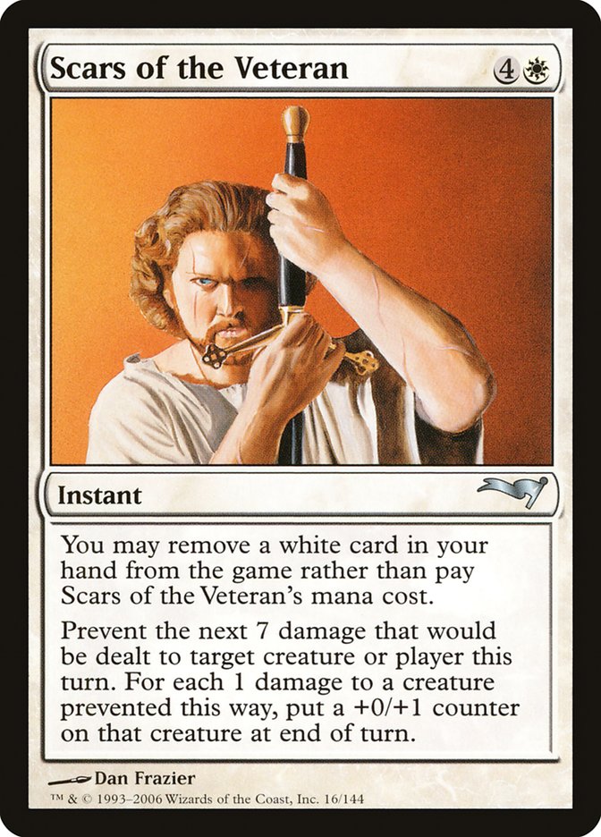 Scars of the Veteran [Coldsnap Theme Decks] Magic: The Gathering