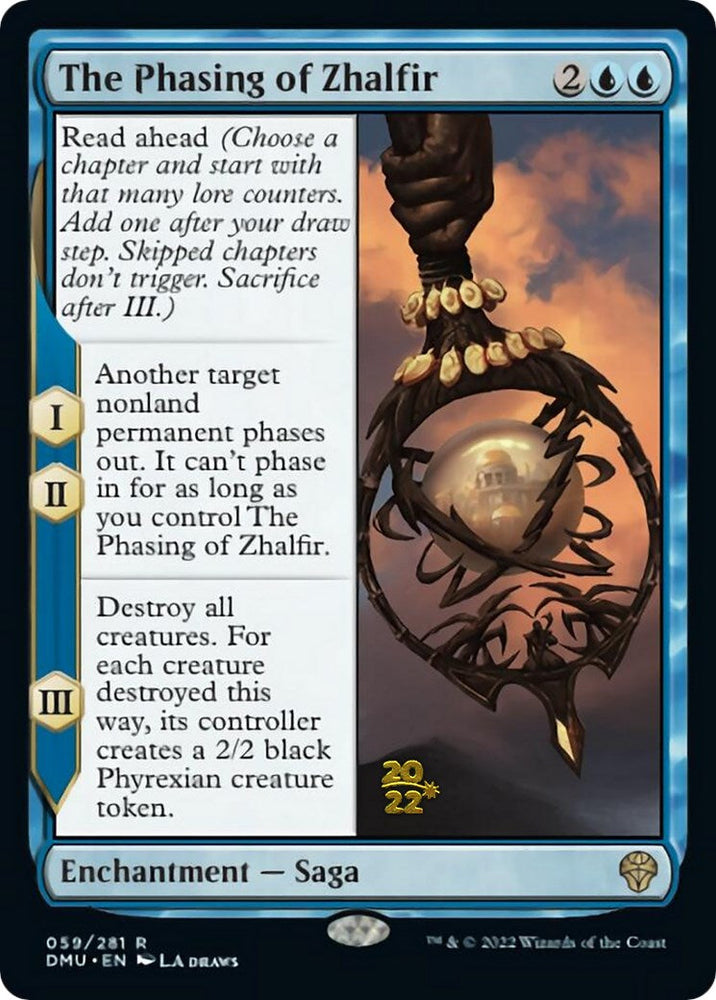 The Phasing of Zhalfir [Dominaria United Prerelease Promos] Magic: The Gathering
