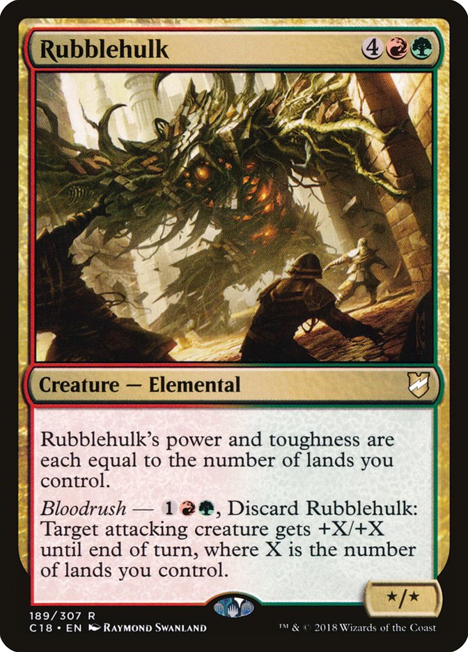 Rubblehulk [Commander 2018] Magic: The Gathering