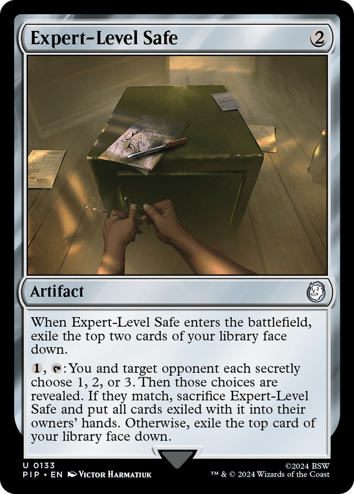 Expert-Level Safe [Fallout] Magic: The Gathering