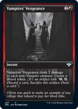 Vampires' Vengeance [Innistrad: Double Feature] Magic: The Gathering