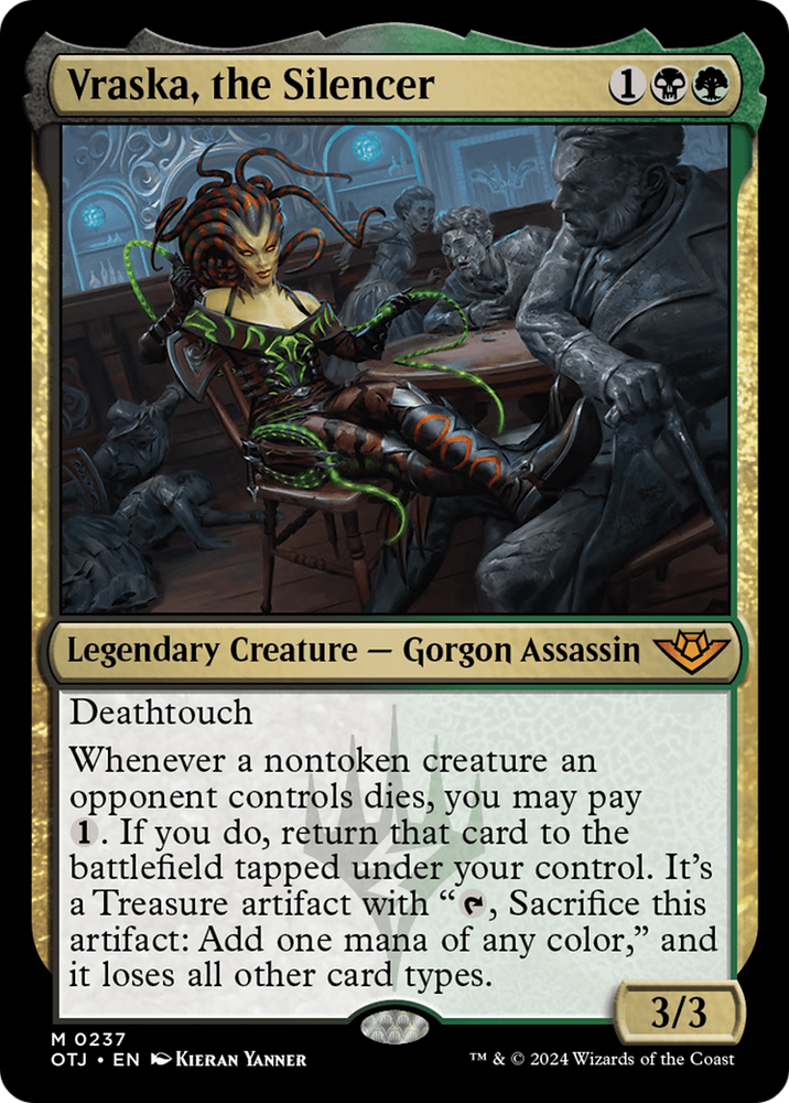 Vraska, the Silencer [Outlaws of Thunder Junction] Magic: The Gathering