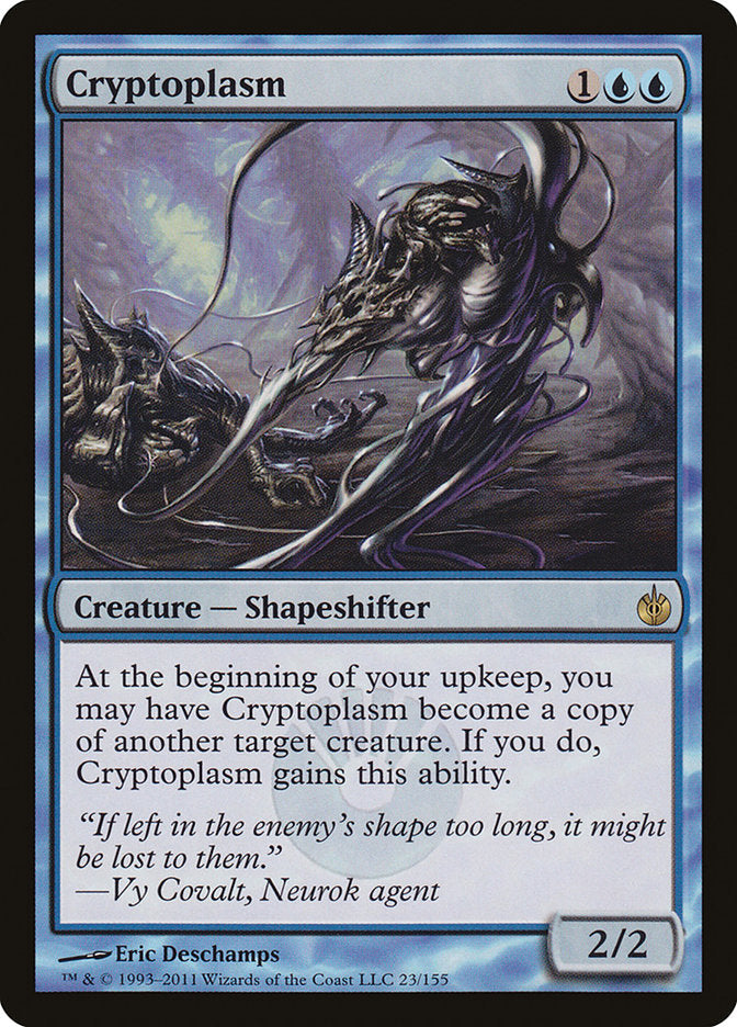 Cryptoplasm [Mirrodin Besieged] Magic: The Gathering