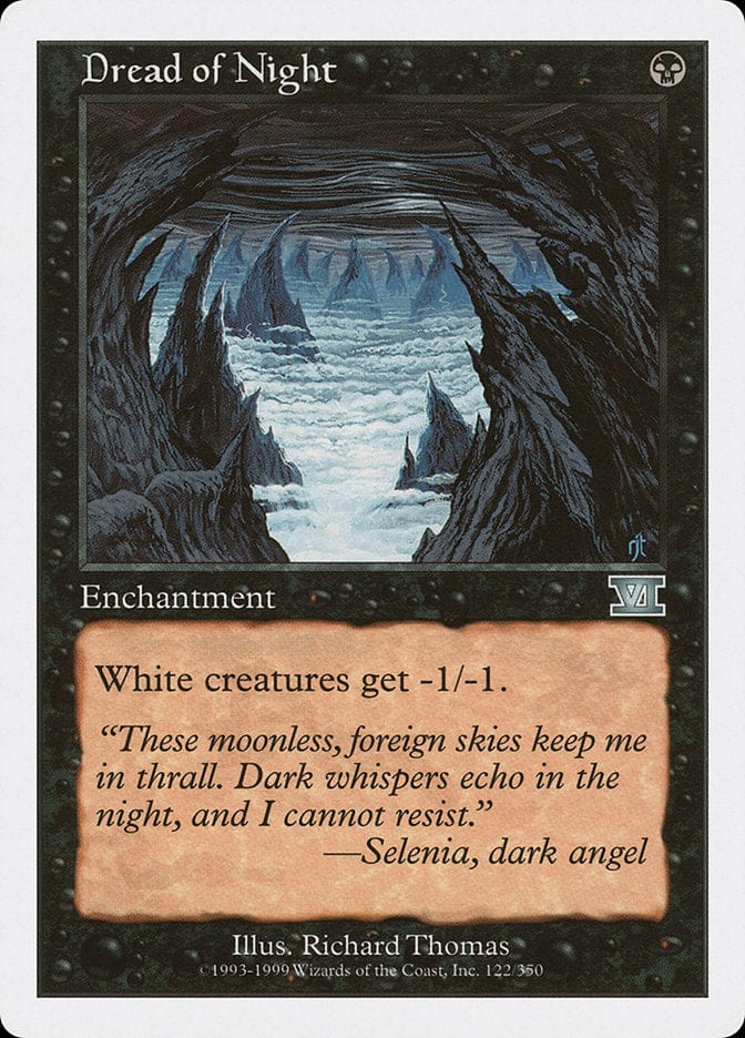 Dread of Night [Classic Sixth Edition] Magic: The Gathering