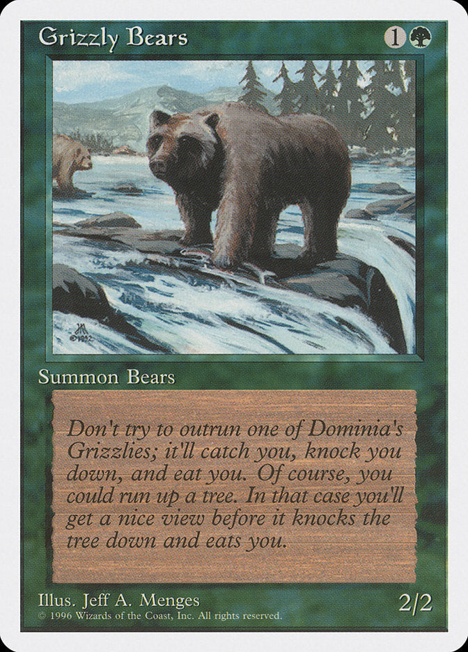 Grizzly Bears [Introductory Two-Player Set] Magic: The Gathering