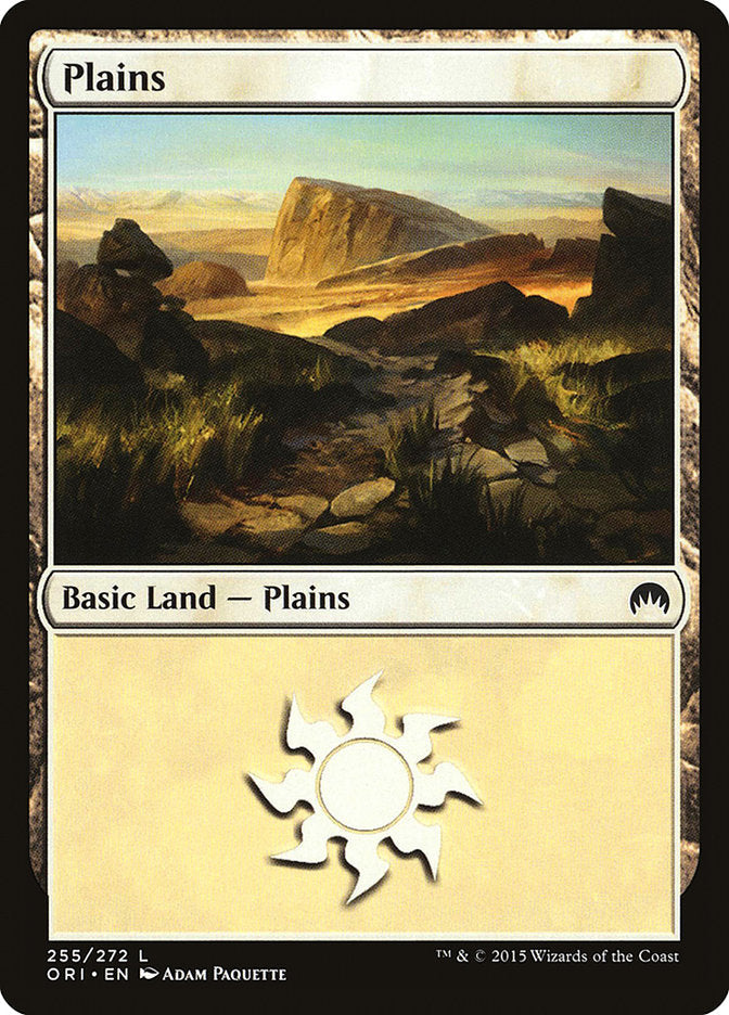 Plains (255) [Magic Origins] Magic: The Gathering