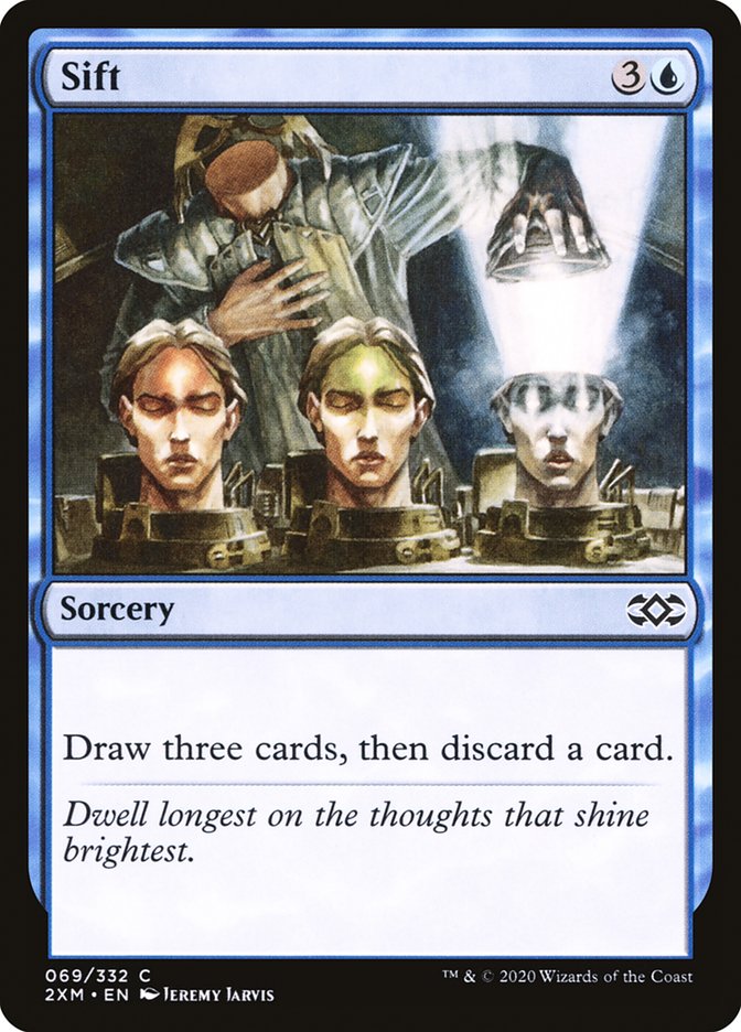 Sift [Double Masters] Magic: The Gathering