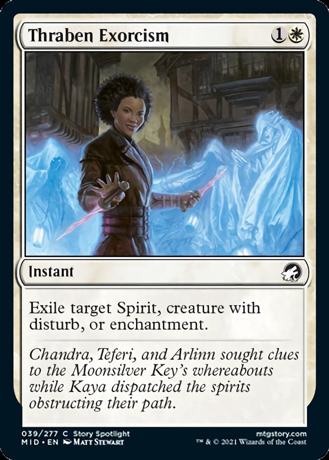 Thraben Exorcism [Innistrad: Midnight Hunt] Magic: The Gathering