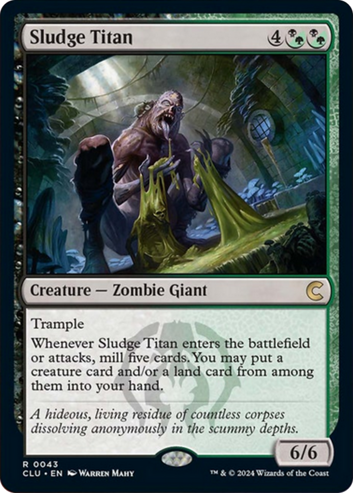Sludge Titan [Ravnica: Clue Edition] Magic: The Gathering