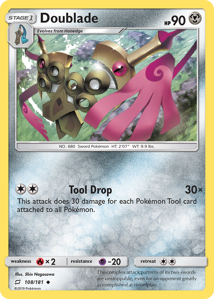 Doublade (108/181) [Sun & Moon: Team Up] Pokémon
