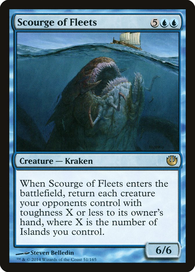 Scourge of Fleets [Journey into Nyx] Magic: The Gathering