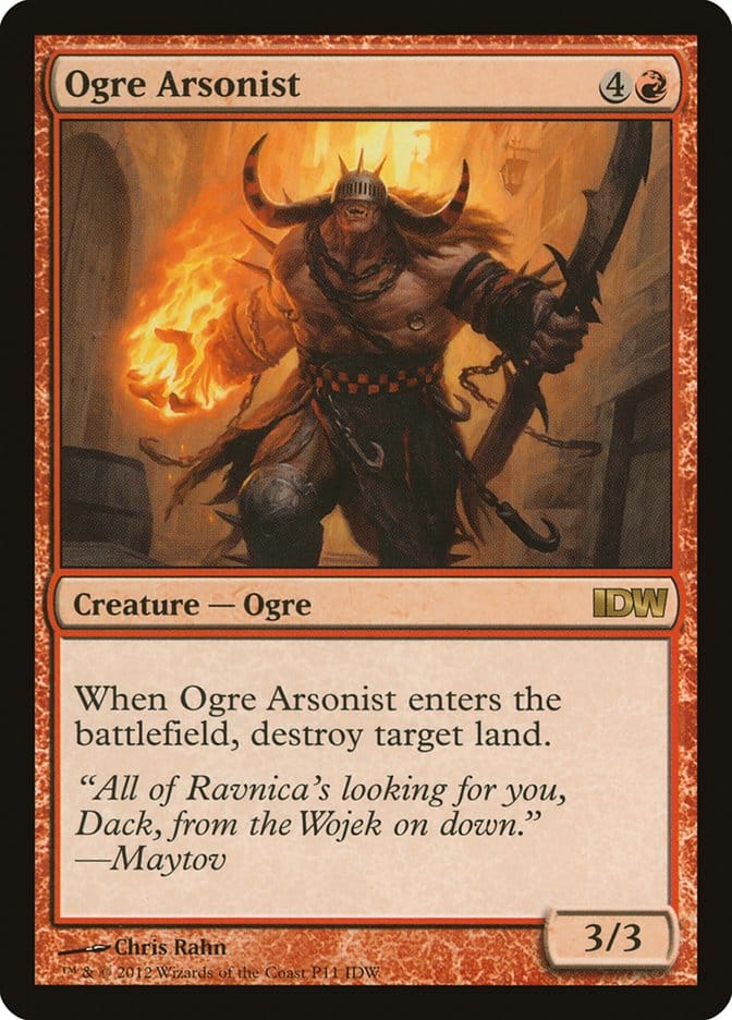 Ogre Arsonist [IDW Comics 2013] Magic: The Gathering