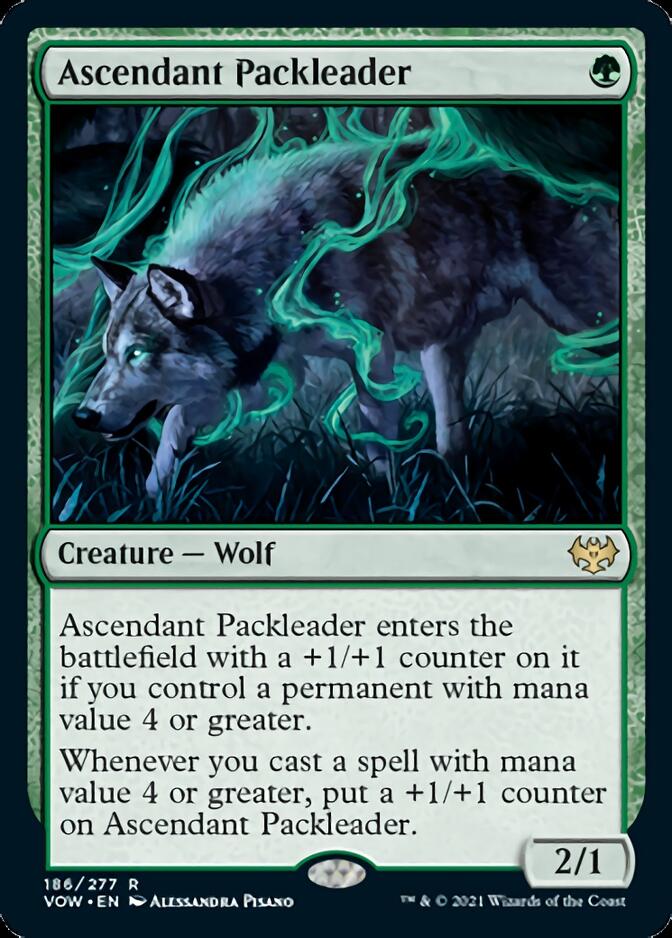 Ascendant Packleader [Innistrad: Crimson Vow] Magic: The Gathering