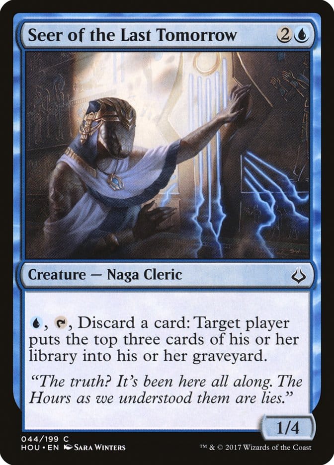 Seer of the Last Tomorrow [Hour of Devastation] Magic: The Gathering