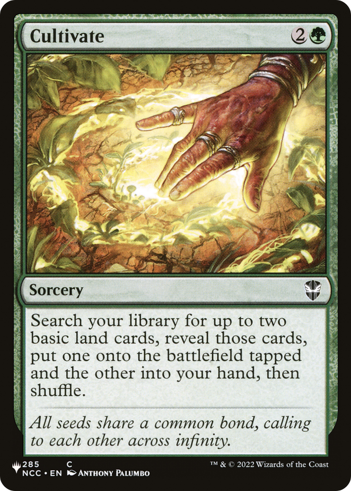 Cultivate (NCC) [The List] Magic: The Gathering