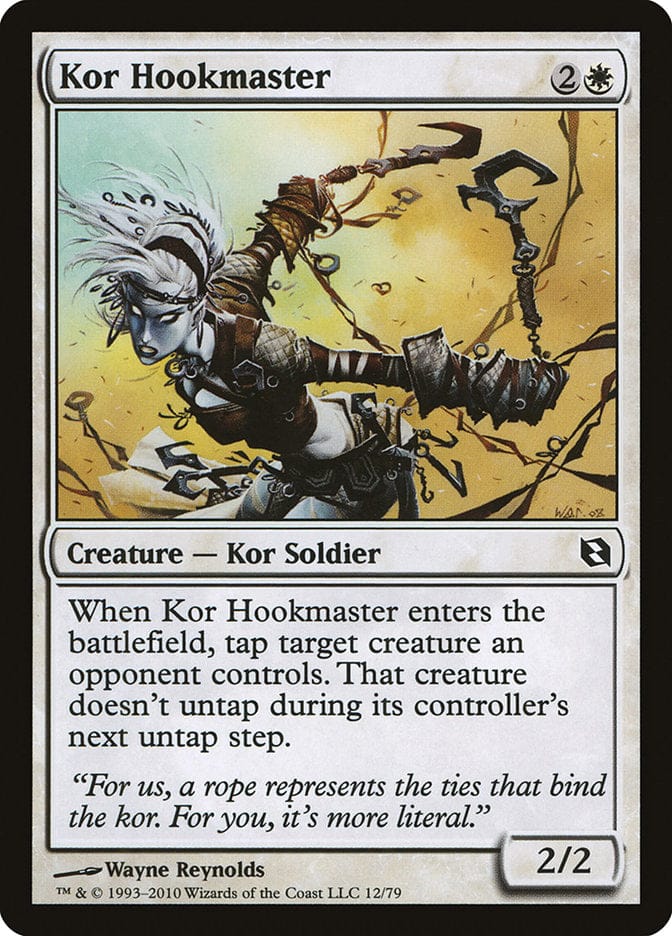 Kor Hookmaster [Duel Decks: Elspeth vs. Tezzeret] Magic: The Gathering