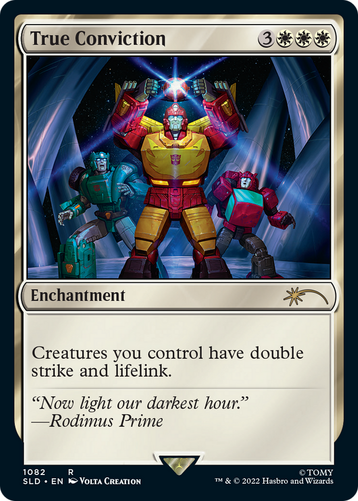 True Conviction [Secret Lair Drop Series] Magic: The Gathering