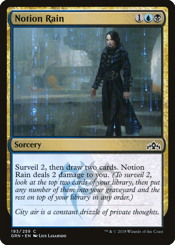 Notion Rain [Guilds of Ravnica] Magic: The Gathering