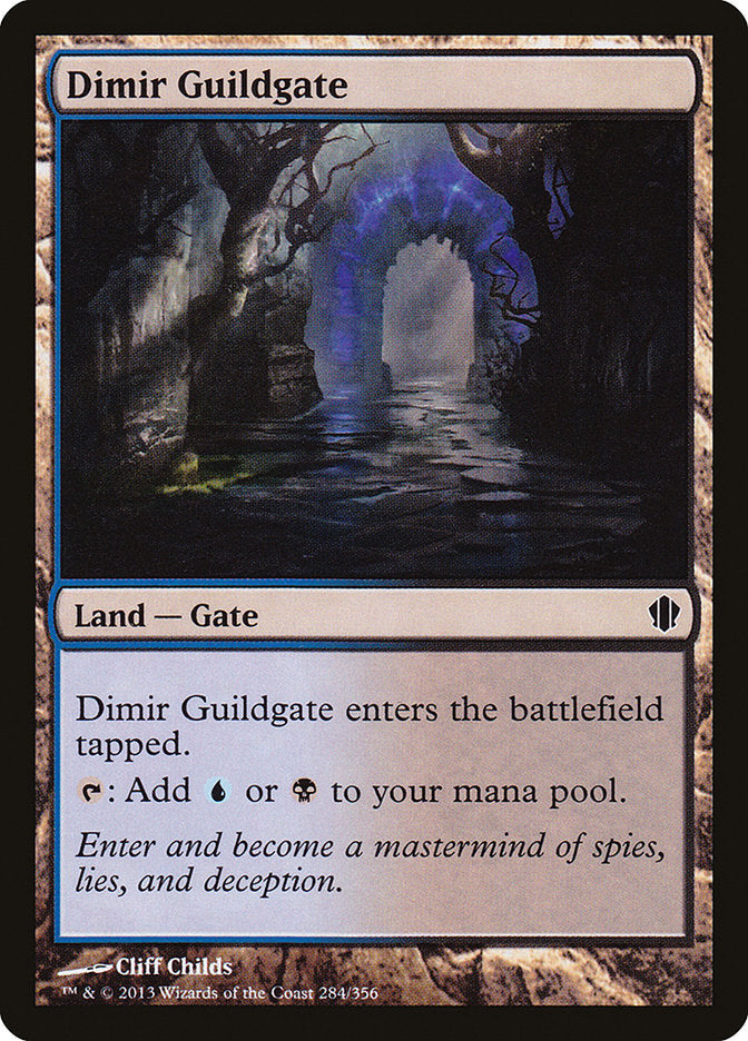 Dimir Guildgate [Commander 2013] Magic: The Gathering