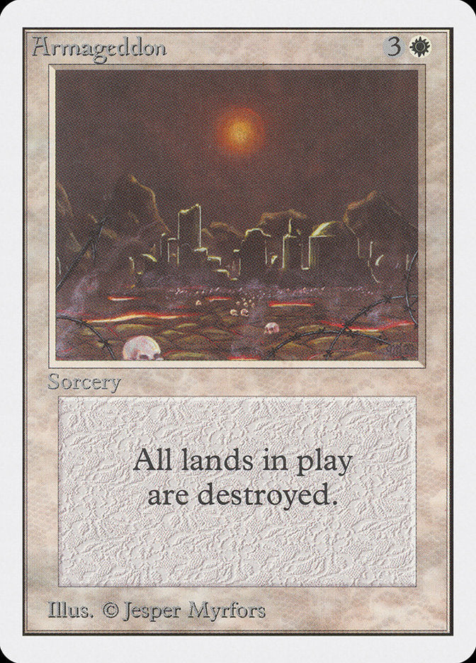 Armageddon [Unlimited Edition] Magic: The Gathering