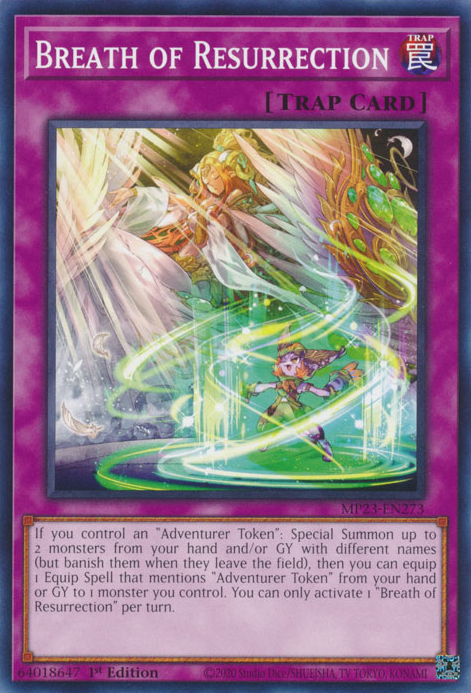 Breath of Resurrection [MP23-EN273] Common - Yugioh Cards For Your TCG Needs!
