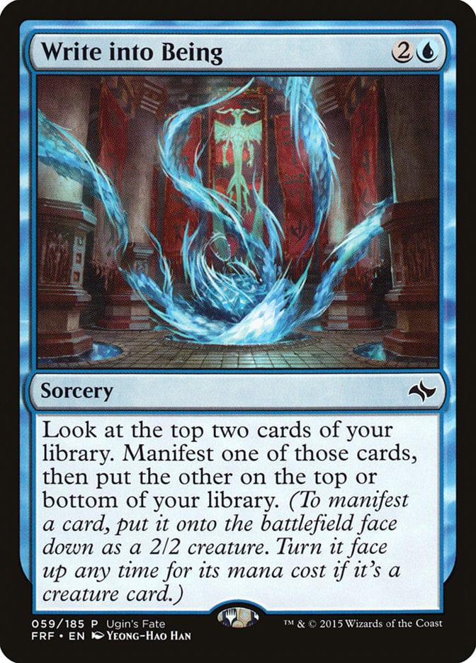 Write into Being [Ugin's Fate] Magic: The Gathering