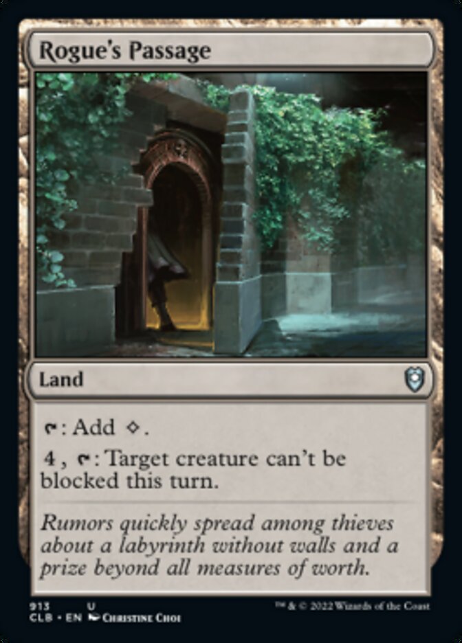 Rogue's Passage [Commander Legends: Battle for Baldur's Gate] Magic: The Gathering