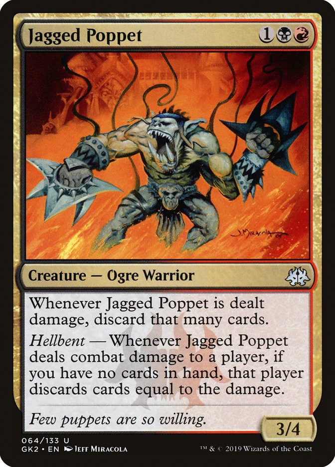 Jagged Poppet [Ravnica Allegiance Guild Kit] Magic: The Gathering