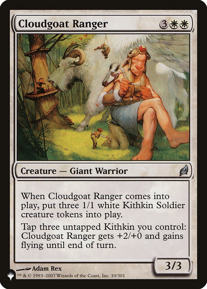 Cloudgoat Ranger [The List] Magic: The Gathering