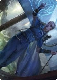 Inga Rune-Eyes Art Card [Kaldheim Art Series] Magic: The Gathering