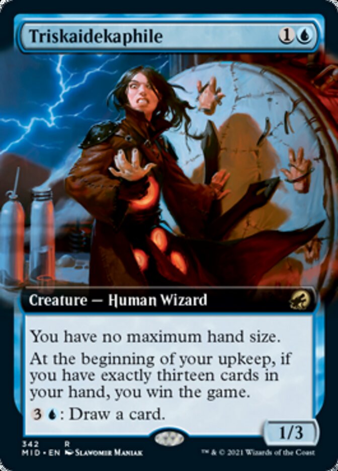 Triskaidekaphile (Extended Art) [Innistrad: Midnight Hunt] Magic: The Gathering