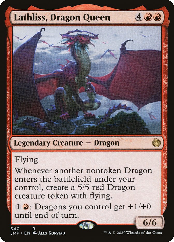 Lathliss, Dragon Queen [Jumpstart] Magic: The Gathering