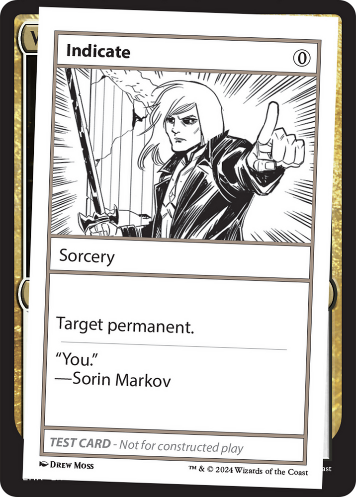 Indicate [Mystery Booster 2 Playtest Cards] Magic: The Gathering