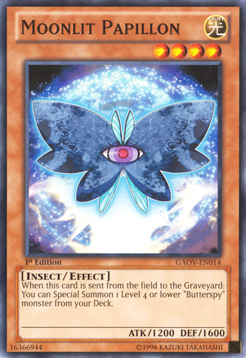 Moonlit Papillon [GAOV-EN014] Common - Yugioh Cards For Your TCG Needs!