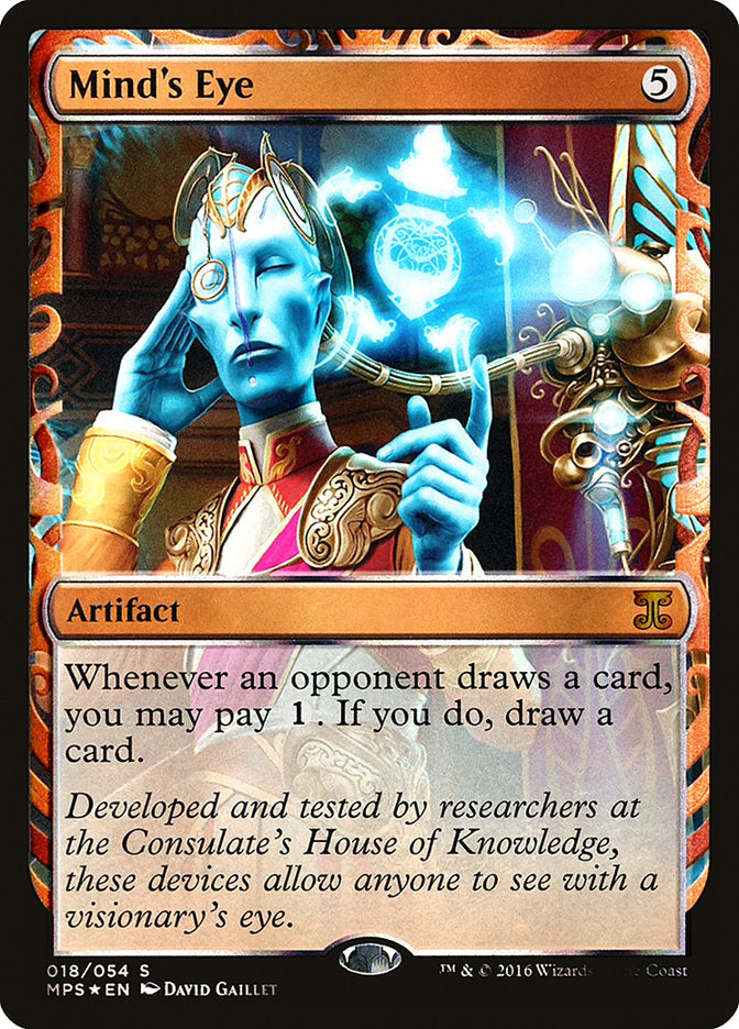 Mind's Eye [Kaladesh Inventions] Magic: The Gathering